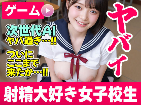 【次世代AI】射精大好き女子校生〜射精当番は君だ!絶頂へのカウントダウン!〜【AIヤバい】【コメットパンチ】